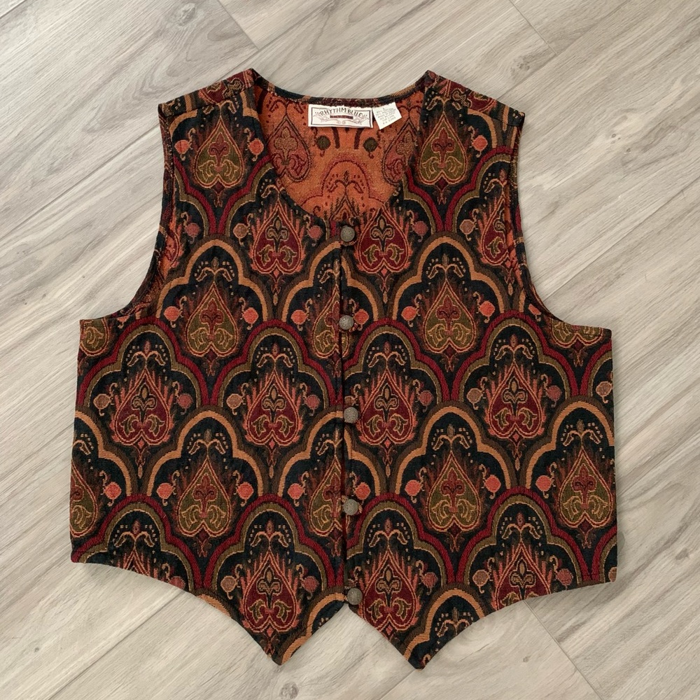 Vintage 90s Rhythm Blues Vest (L)